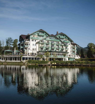 Das Hotel Seevilla am Altaussee gelegen, ist der ideale Ort zum Entspannen - Wir freuen uns auf Sie!