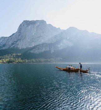 unvergessliche Ausfahrt mit Blick auf den Loser
