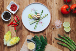 Saisonal Küche im Restaurant Seevilla