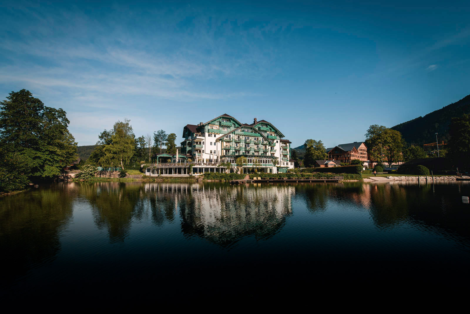 Seevilla Altaussee im Sommer