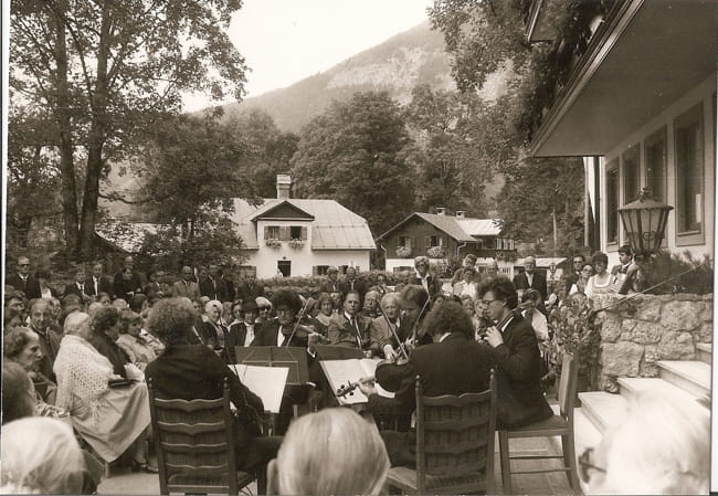 Das Brahms-Fest im Hotel Seevilla 1982