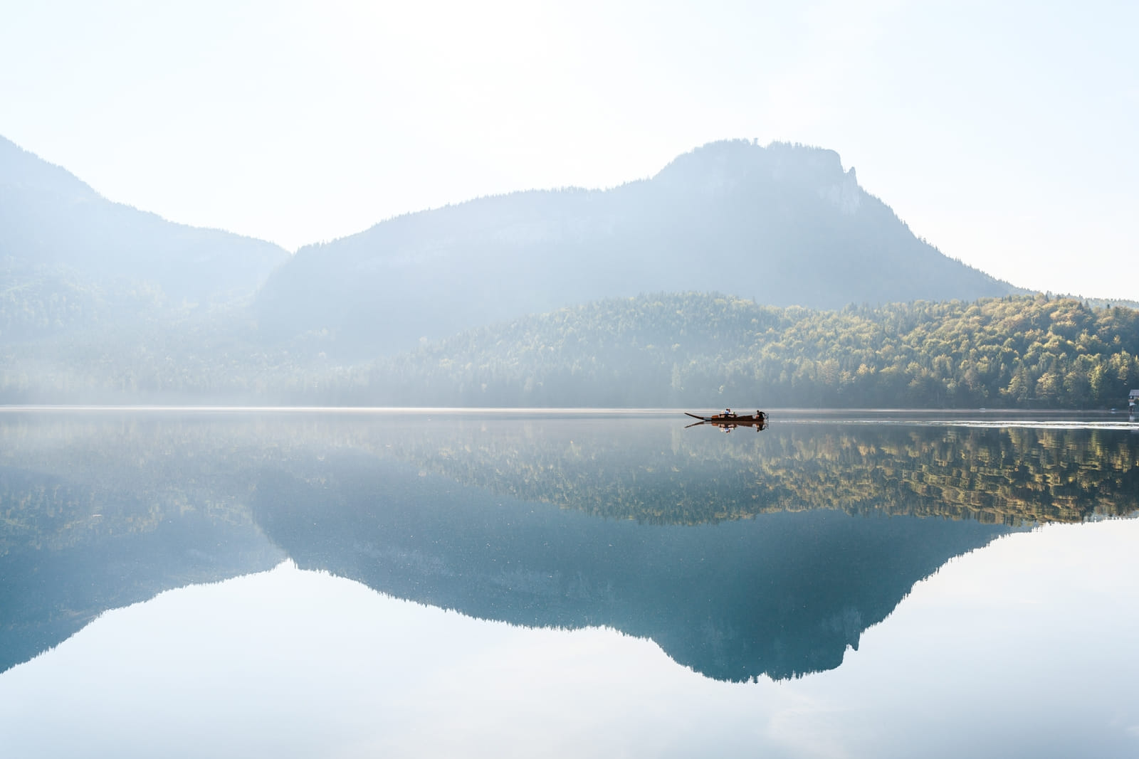 Unvergessliche Ausfahrt auf dem Altausseer See mit Blick auf den Loser