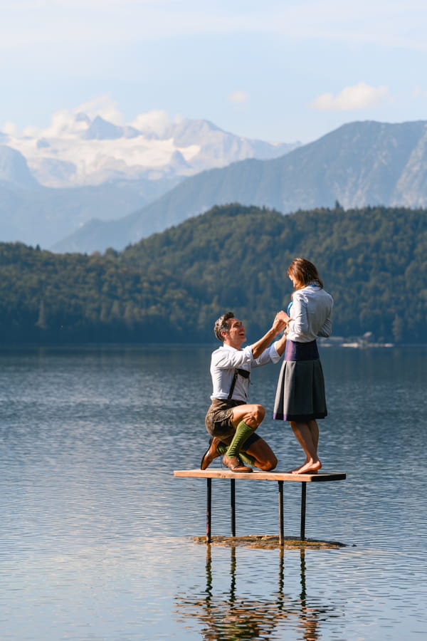 Hochzeiten und Feiern in der Steiermark, romantisch am Altausseer See im Hotel Seevilla
